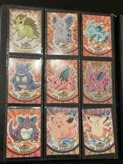 Pokemon Topps Series 1 & 2 Near Complete Set Binder Included - Image 4