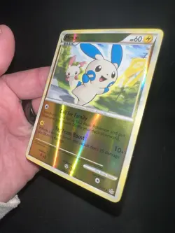 Pokemon Minun Reverse Holo 34/95 – HeartGold SoulSilver Unleashed - Image 3