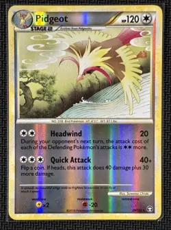 Pokemon Pidgeot Reverse Holo HS Triumphant 29/102 NM - Image 1