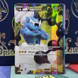 Thundurus 97/98 Emerging Powers Full Art Holo Rare Pokemon NM/M - Image 1