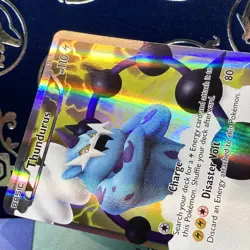 Thundurus 97/98 Emerging Powers Full Art Holo Rare Pokemon NM/M - Image 3