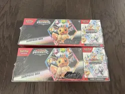 Pokemon Prismatic Evolutions Surprise Box/Booster Sam's Club Bundle (Lot Of 2) - Image 1