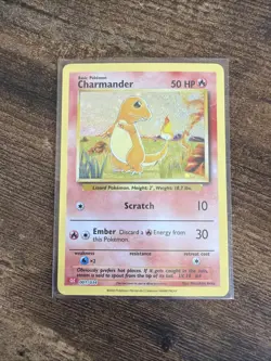 Charmander 001/034 CLC Classic Collection Holo Pokemon Variant NM - Image 1