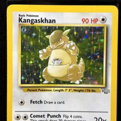 Kangaskhan 5/64 - Holo Foil Pokemon 1999 Base Set Jungle - Image 3