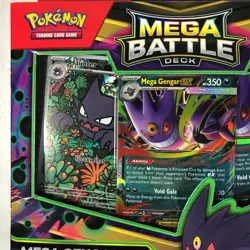 Pokemon TCG Mega Battle Deck Mega Gengar Ex - BRAND NEW SEALED HAUNTER IR Promo - Image 2