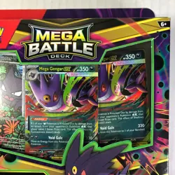 Pokemon TCG Mega Battle Deck Mega Gengar Ex - BRAND NEW SEALED HAUNTER IR Promo - Image 3