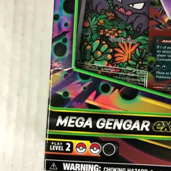 Pokemon TCG Mega Battle Deck Mega Gengar Ex - BRAND NEW SEALED HAUNTER IR Promo - Image 4