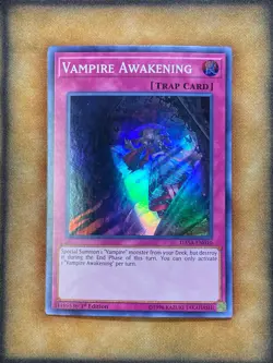 Yugioh Vampire Awakening DASA-EN010 Super Rare 1st Ed LP - Image 1