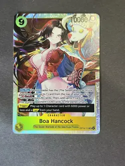 Boa Hancock - OP14-112 The Azure Sea's Seven Foil English One Piece NM - Image 1