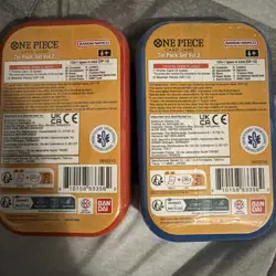 One Piece Vol 2 Mini Tin Pack Set Vol 2 OP-13 Factory Sealed Tins (2 Tins) - Image 2