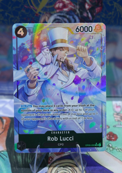 ROB LUCCI - One Piece TCG OP05-093 - AA Alt Art Super Rare SR - Awakening ENG - Image 1