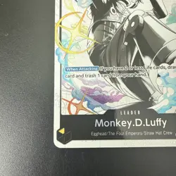 Monkey.D.Luffy (001) (Parallel) ST29-001 Starter Deck 29: Egghead Foil - English - Image 5