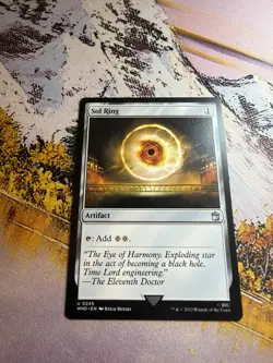 Sol Ring NM Doctor Who MTG Magic The Gathering Artifact English Card - Image 2