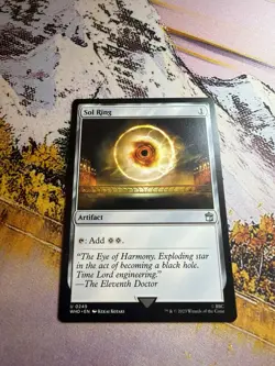 Sol Ring NM Doctor Who MTG Magic The Gathering Artifact English Card - Image 3
