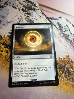 Sol Ring NM Doctor Who MTG Magic The Gathering Artifact English Card - Image 4