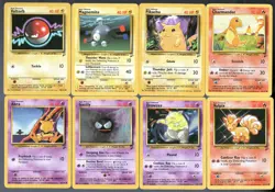61x Vintage Pokemon Card Lot - WOTC Base Set 2 - Pikachu, Rares, Starters - Image 3