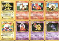 61x Vintage Pokemon Card Lot - WOTC Base Set 2 - Pikachu, Rares, Starters - Image 5