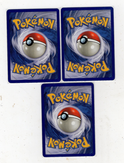 Pokemon TCG Fossil Shellder 1st Edition Lot (3) Cards 54/62 NM - Image 2
