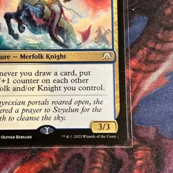 Vodalian Wave-Knight Commander: March of the Machine Regular MTG Card - Image 4