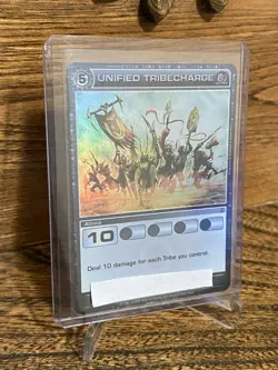 Chaotic Card Unified Tribecharge Ultra Rare 1st Edition 2009 TCG Cards game - Image 1