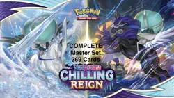 Pokemon Chilling Reign Complete Master Set 369/198 Cards - Image 1