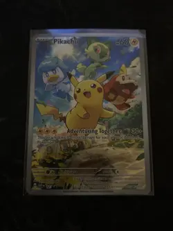Pikachu 027 Sv: Scarlet & Violet Promo Cards Holo - Image 1