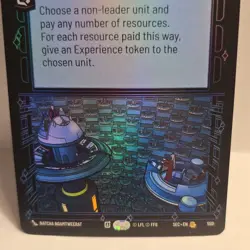 Star Wars Unlimited Emergency Powers Secrets Of Power Rare Foil Card 550 - Image 2