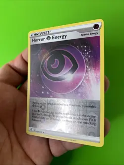 Horror Energy 172/192 Rebel Clash Reverse Holo Pokemon Card NM - Image 3