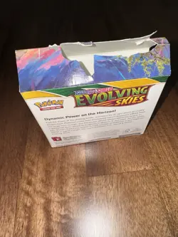 EMPTY Pokemon TCG Sword & Shield Evolving Skies Booster Box. No cards/packs - Image 3