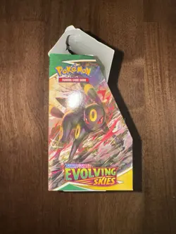 EMPTY Pokemon TCG Sword & Shield Evolving Skies Booster Box. No cards/packs - Image 5
