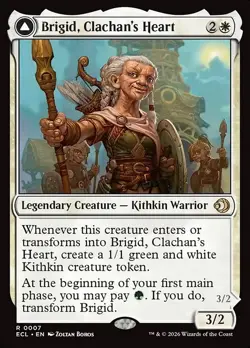 Brigid, Clachan's Heart-Lorwyn Eclipsed-Foil-7-NM - Image 1