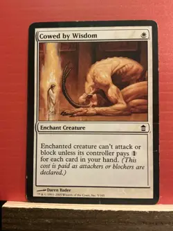 Cowed by Wisdom Saviors of Kamigawa Regular - Image 1