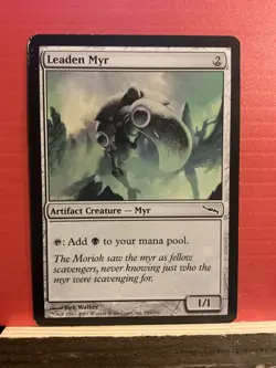 Magic: The Gathering Leaden Myr Leaden Myr Common Regular - Image 1