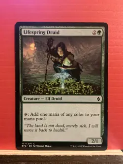 Lifespring Druid Battle for Zendikar Regular - Image 1