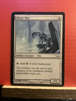 Mirrodin Magic: The Gathering Silver Myr - Image 1