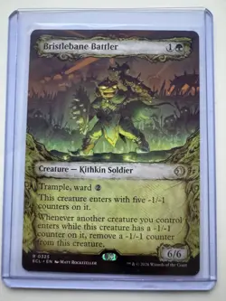 Bristlebane Battler (Showcase) #0325 Non-Foil (R) MTG Lorwyn Eclipsed Near Mint - Image 1