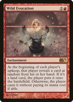 Wild Evocation Magic 2011 LP MTG - Image 1