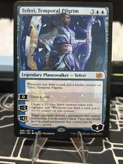 Teferi, Temporal Pilgrim NM The Brothers' War 66 / 287 English Regular - Image 1