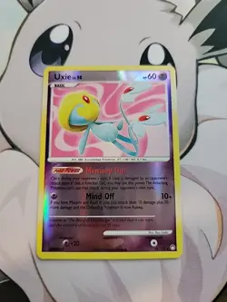 Uxie 18/123 Diamond Pearl Mysterious Treasures Reverse Holo Rare Pokemon H10 - Image 1