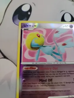 Uxie 18/123 Diamond Pearl Mysterious Treasures Reverse Holo Rare Pokemon H10 - Image 4