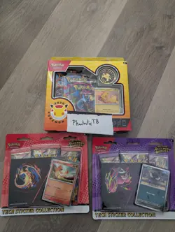 Pokemon Ascended Heroes Sticker C & 2 Pack Blister & Pokemon Day Collection Etb - Image 1