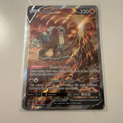 Entei V Crown Zenith Galarian Gallery Holo Ultra Rare Pokemon - GG36/GG70 NM/MT - Image 1