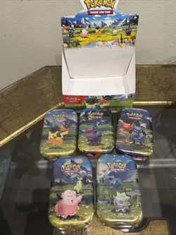 🐲 5x Pokemon TCG Ascended Heroes Mini Tin (Assorted) IN HAND Ships Today - Image 1
