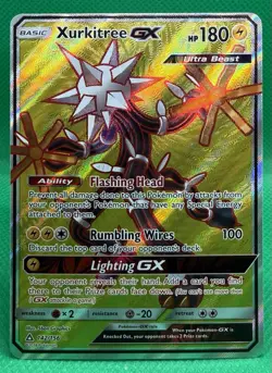 Xurkitree GX (Full Art) - 142/156 - Pokemon Sun & Moon Ultra Prism - NM - Image 1