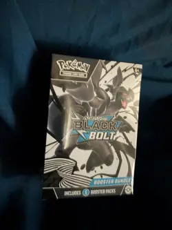 Pokemon TCG Black Bolt Booster Bundle Factory Sealed ￼(6 packs) - Image 1