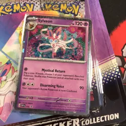 Prismatic Evolutions 3 Pack Blister Tech Sticker Collection Pokemon New Sealed - Image 2