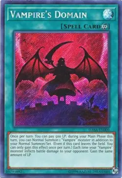 Vampire's Domain - DASA-EN009 - Secret Rare - Unlimited - Near Mint - Image 1