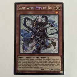 Sage with Eyes of Blue LCKC-EN015 Secret Rare Yugioh Tcg Near Mint Single! - Image 1