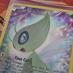 Pokemon Celebi XY111 Black Star Promo Full Art Holo Card. - Image 2