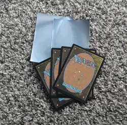 MTG Final Fantasy 10 FFX Yuna Tidus Foil Trading card Commander Rare + Sleeve - Image 2